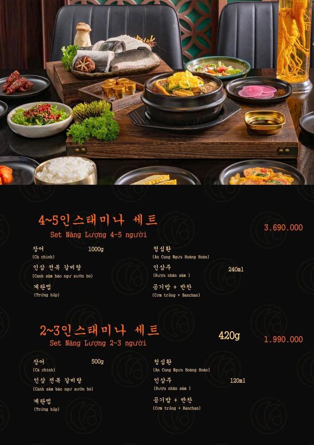 Menu trang 6