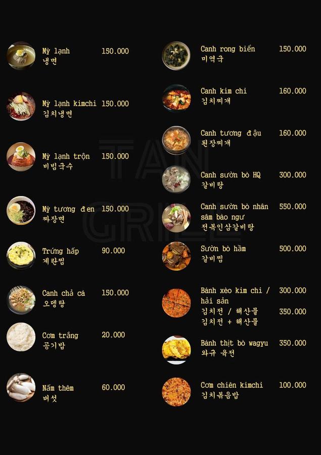 Menu trang 11