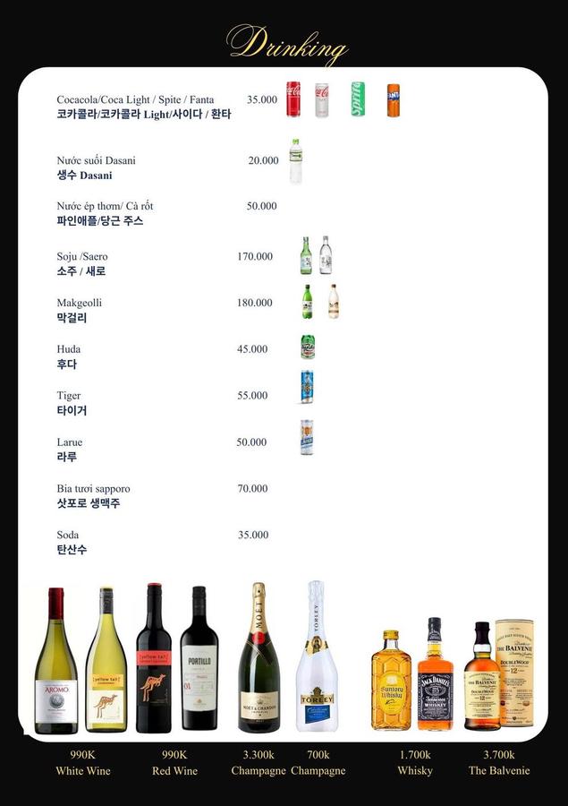 Menu trang 14
